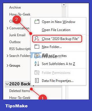 How to open PST files in Microsoft Outlook Picture 8