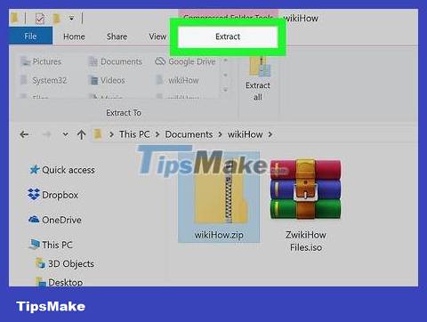 How to Open Zip Files Picture 4