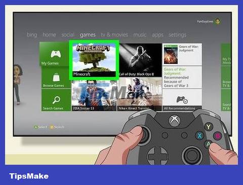 How to Play Minecraft Multiplayer on Xbox 360 Picture 15