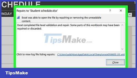 How to Recover Corrupt Excel Files Picture 9