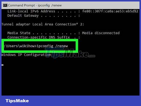How to Refresh IP Address on Windows Computer Picture 9