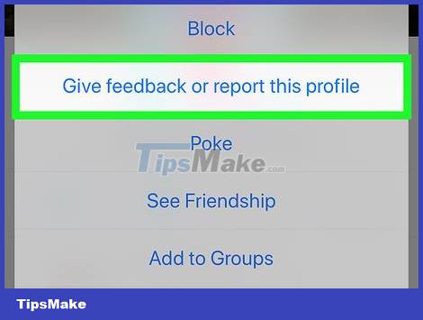 How to Report Someone on Facebook Picture 4