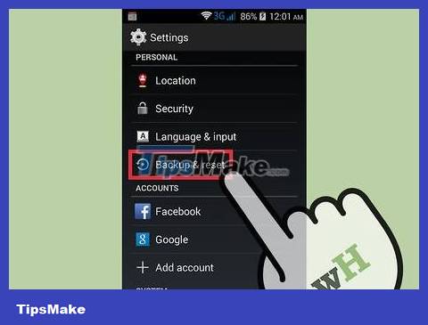 How to Reset a Cell Phone Picture 6