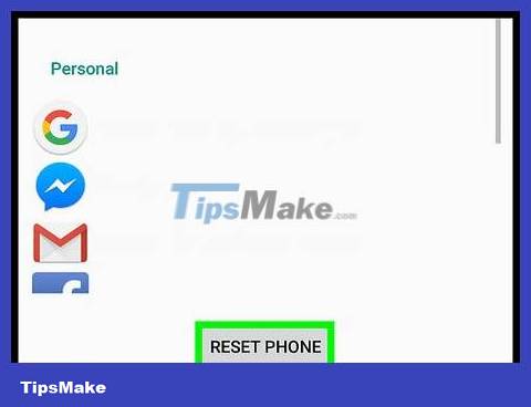 How to Reset Android phone Picture 10