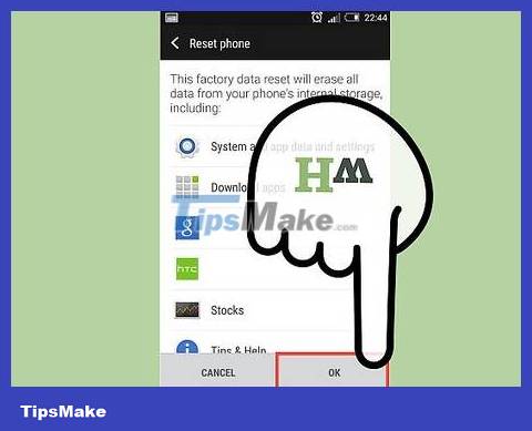 How to Reset Samsung Galaxy S2 Phone Picture 4