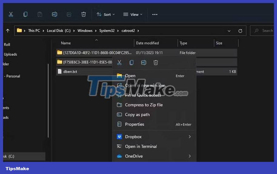How to reset SoftwareDistribution and Catroot2 folders on Windows 11 PC Picture 2
