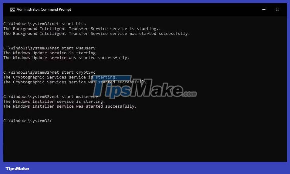 How to reset SoftwareDistribution and Catroot2 folders on Windows 11 PC Picture 6