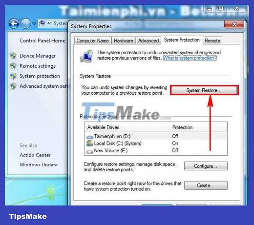 How to reset Windows 7, restore Windows 7 fastest Picture 7
