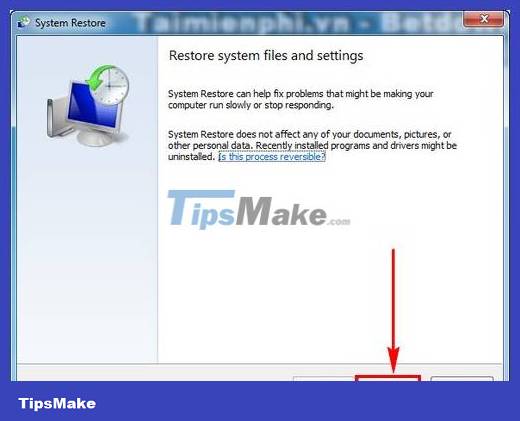 How to reset Windows 7, restore Windows 7 fastest Picture 8