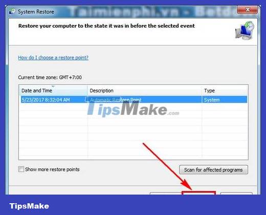 How to reset Windows 7, restore Windows 7 fastest Picture 9
