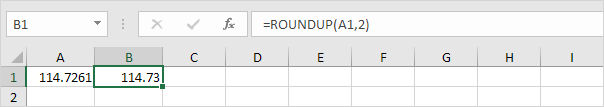 How to round numbers in Excel using the ROUND, ROUNDUP, ROUNDDOWN Function Picture 12
