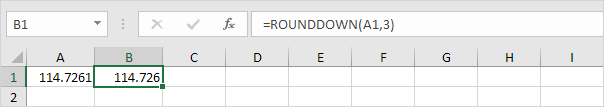 How to round numbers in Excel using the ROUND, ROUNDUP, ROUNDDOWN Function Picture 20