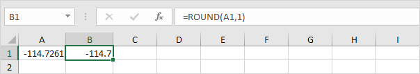 How to round numbers in Excel using the ROUND, ROUNDUP, ROUNDDOWN Function Picture 9