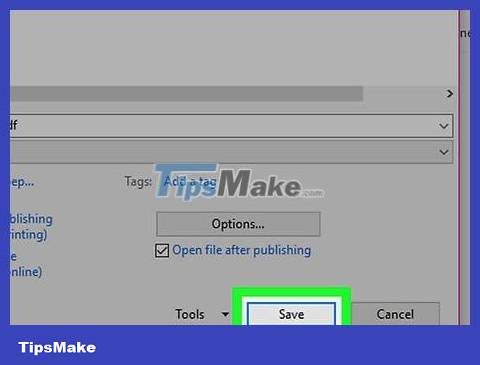 How To Save PDF Files - TipsMake.com