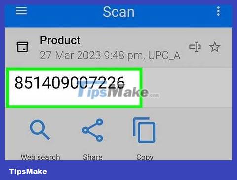 How to Scan barcodes using the Barcode Scanner application on Android phones Picture 14