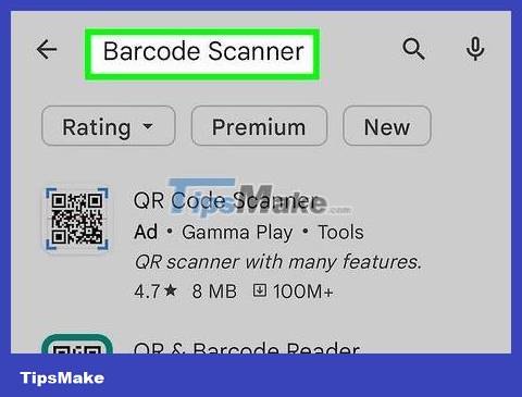 How to Scan barcodes using the Barcode Scanner application on Android ...