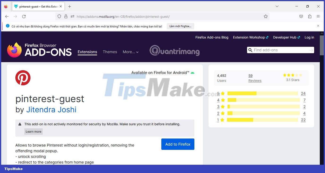 How to search on Pinterest without logging in Picture 4