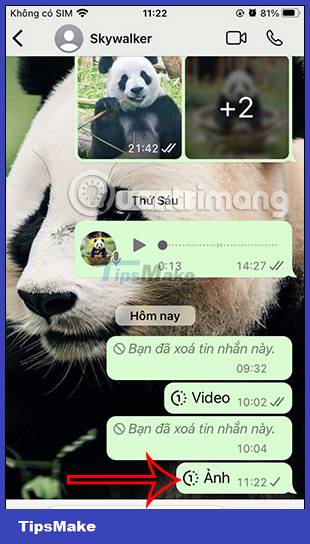 How to send WhatsApp photos for viewing only once Picture 8