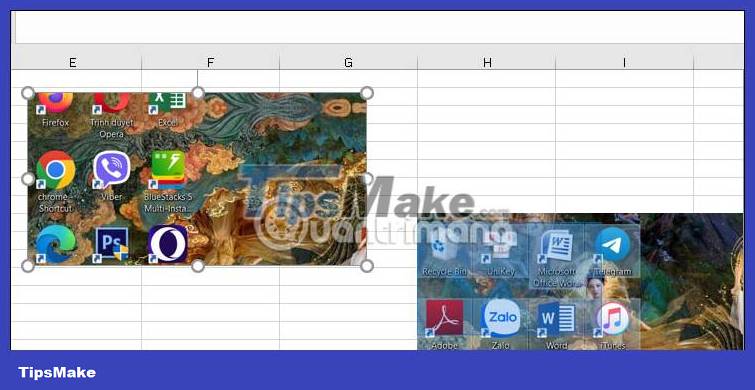 How to take screenshots with Excel is extremely simple Picture 13