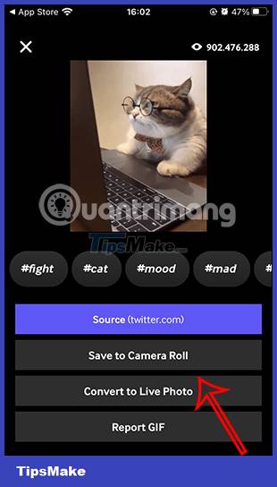 How to turn GIF into sticker on iPhone Picture 3