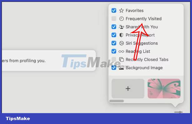 How to turn off frequent access on Safari Picture 8