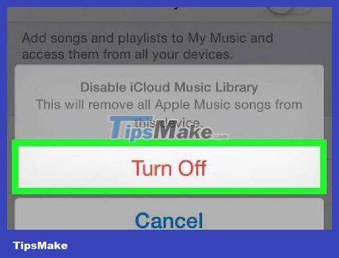 How to Turn Off iCloud Music Library Picture 4