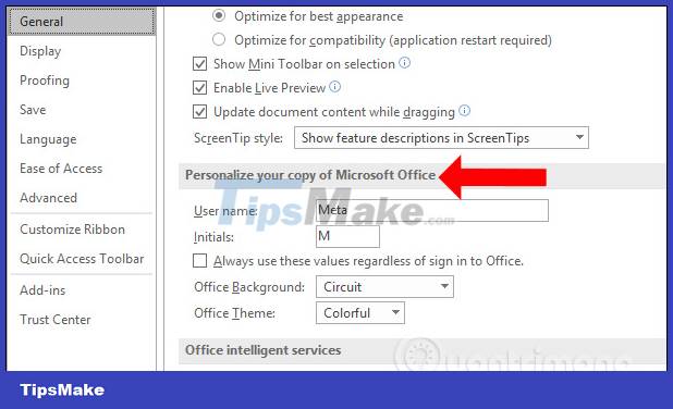 images 2 of How to turn on dark color mode on Office 2019 - Dark black background interface