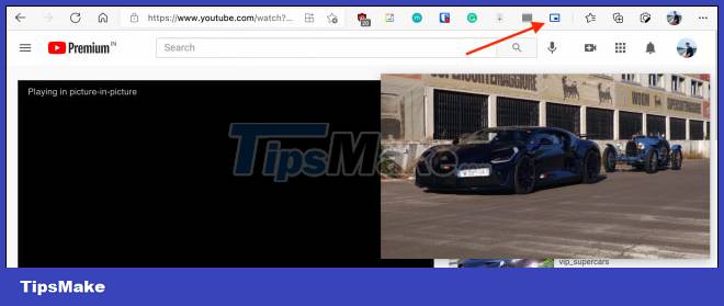 How to turn on Picture in Picture on Edge is extremely simple Picture 11