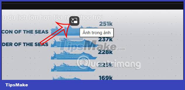 How to turn on Picture in Picture on Edge is extremely simple Picture 5