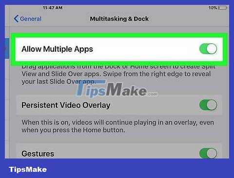 How to Turn Split Screen On and Off on iPad Picture 4