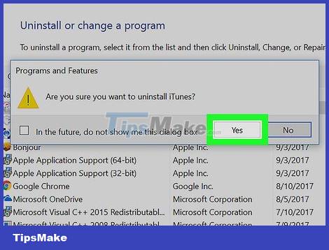 How to Uninstall iTunes Picture 8