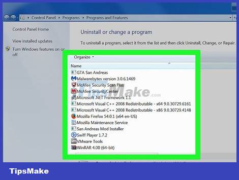 How to Uninstall McAfee Security Center Picture 5
