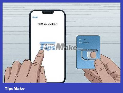 How to Unlock SIM card without PUK code - TipsMake.com