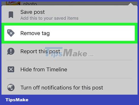 How to Untag Yourself on Facebook Picture 6