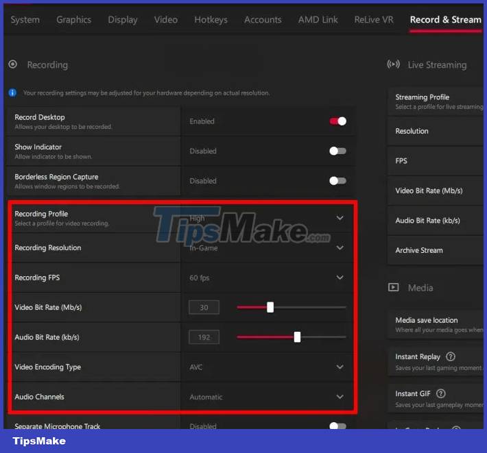 How to use AMD Radeon Software's Record & Stream feature Picture 11