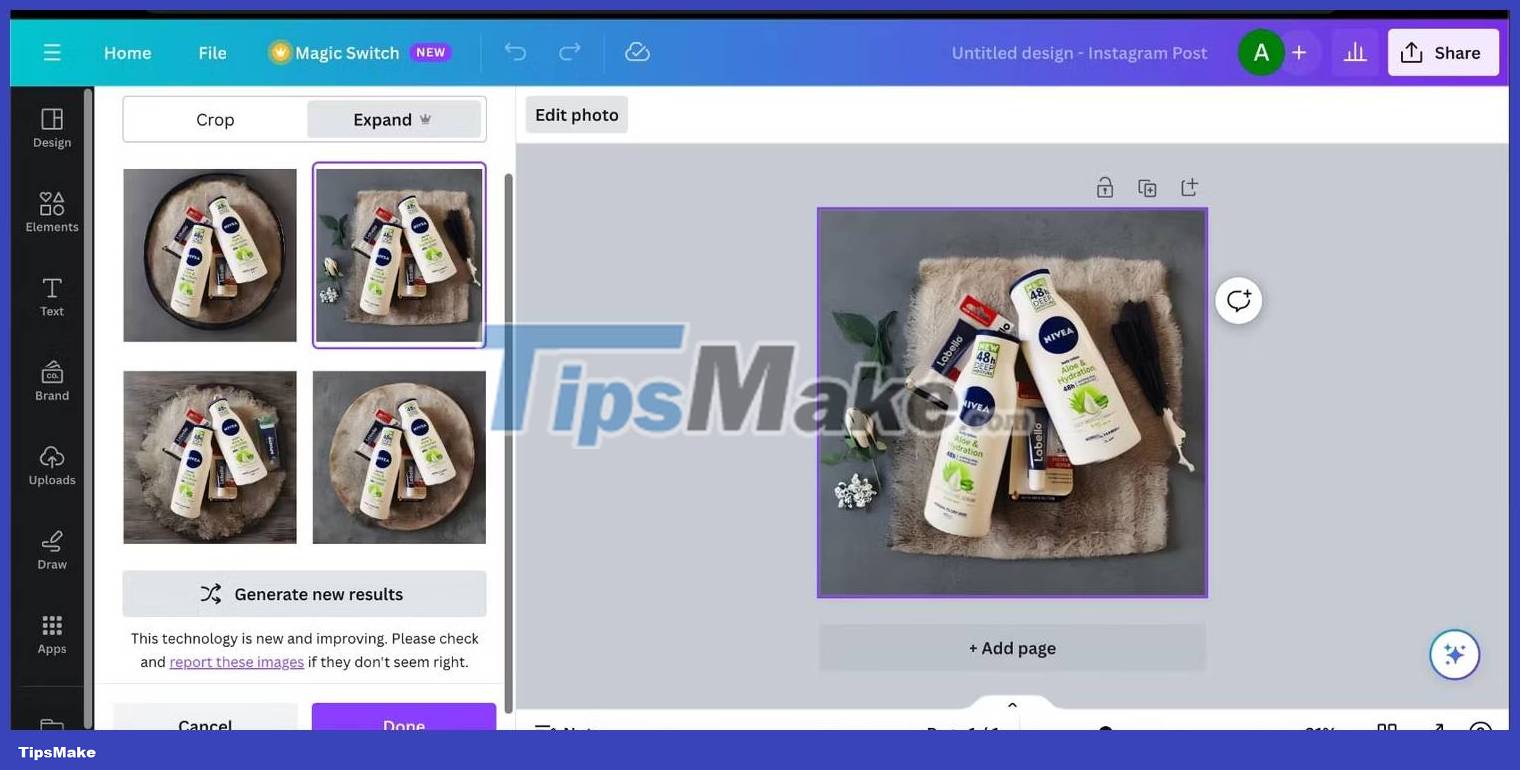 How to use Canva's Magic Studio to edit designs Picture 2