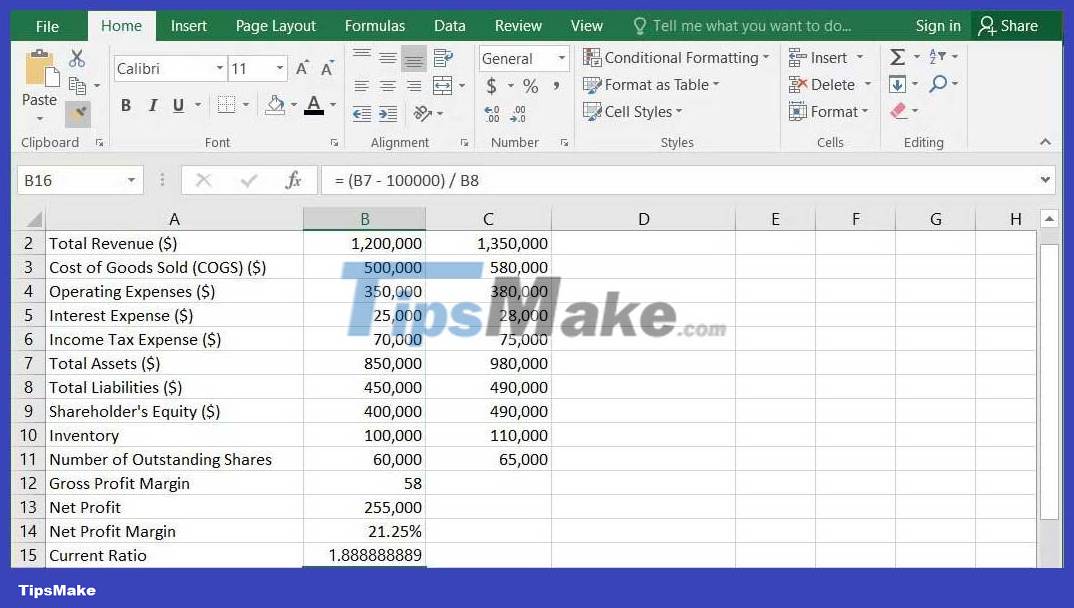 How to use Excel for financial analysis Picture 5