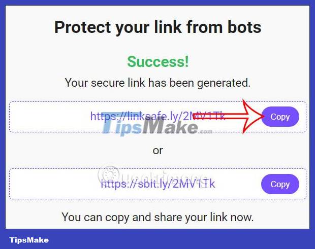 How to use LinkSafe to safely shorten links Picture 3