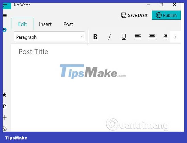 How to use Net Writer to write blogs on Windows 10 - WordPress and Google Blogger support Picture 5