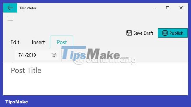 How to use Net Writer to write blogs on Windows 10 - WordPress and Google Blogger support Picture 7
