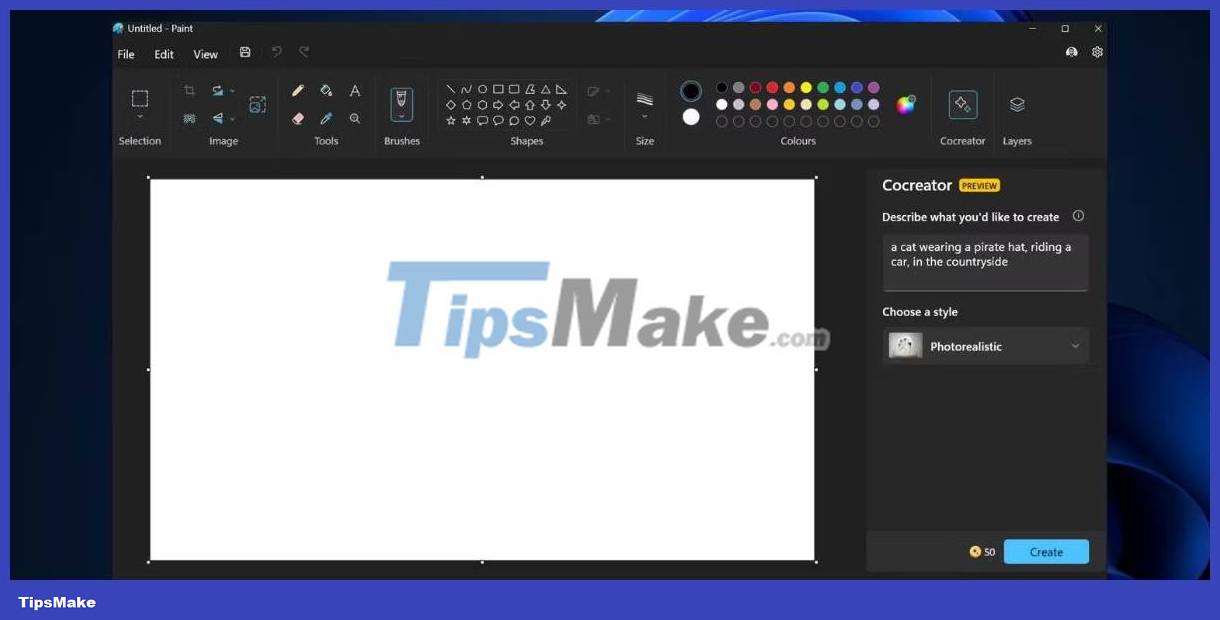 How to use Paint Cocreator to create AI images in Windows 11 Picture 2