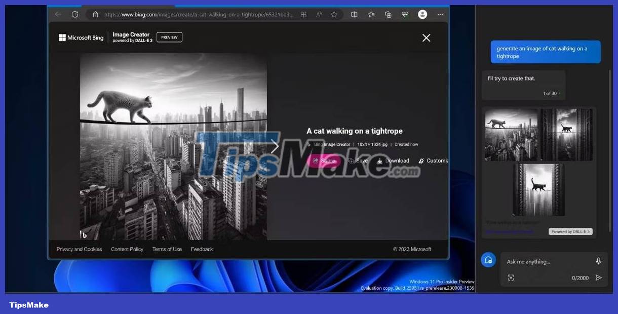 How to use Paint Cocreator to create AI images in Windows 11 Picture 5