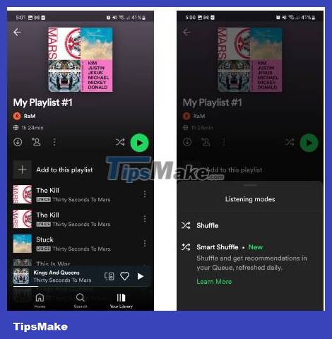 How to use Smart Shuffle on Spotify Picture 2