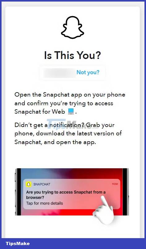 How To Use Snapchat On The Web - TipsMake.com