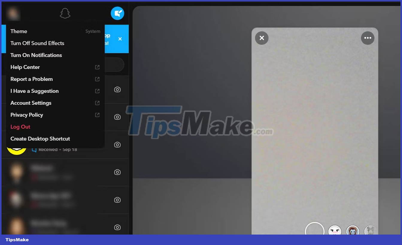 How to use Snapchat on the web Picture 3
