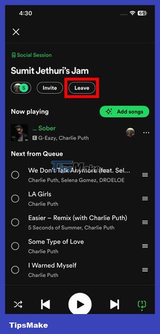 How to use Spotify's Jam feature to create playlists from many people Picture 10