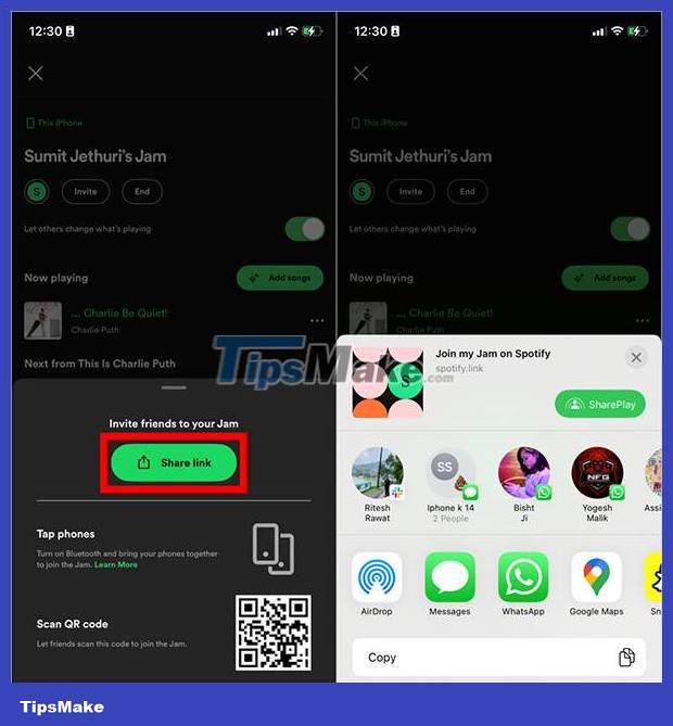 How to use Spotify's Jam feature to create playlists from many people Picture 3