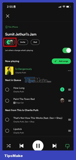How to use Spotify's Jam feature to create playlists from many people Picture 4