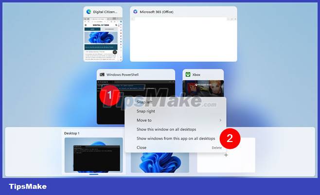 How to use Task View on Windows 11 Picture 17