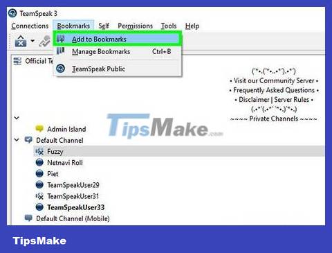How to Use Teamspeak Picture 19
